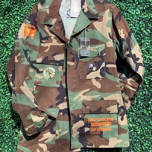 Hippie LUV: Vintage Camo BDU Jacket